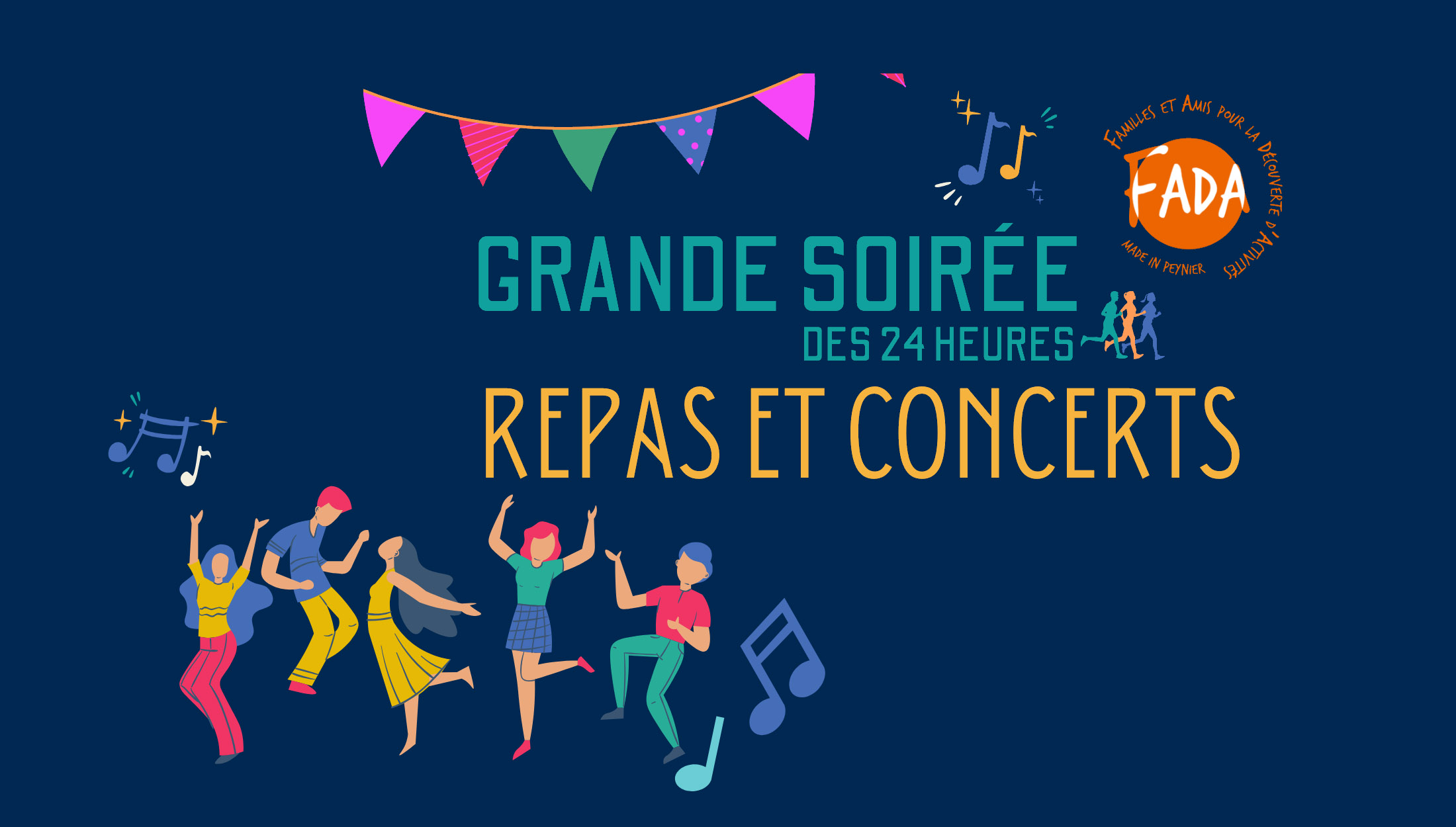 Grande soirée repas et concert des Fada