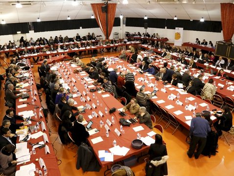 Une belle unanimité a transcendé les sensibilités politiques pour s'accorder pour l'entreprise de Rousset. Photo : Sophie Spiteri.