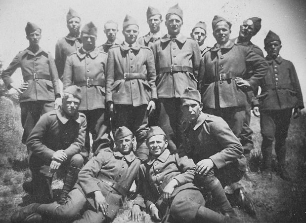 Peynier 1940, Volontaires Ukrainiens de la Légion Etrangère