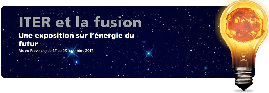 Exposition sur la fusion et ITER