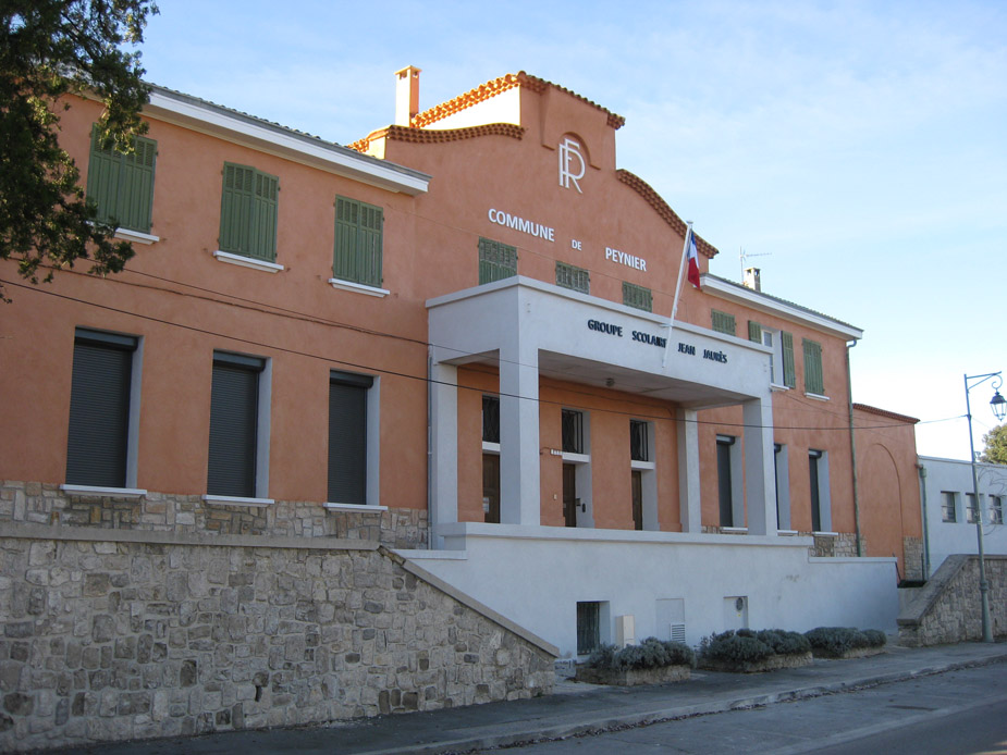 Inauguration de la façade du groupe scolaire Jean Jaurès