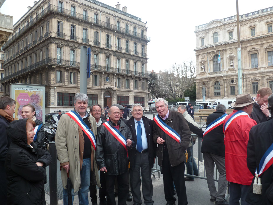 Grève contre la métropole Marseillaise