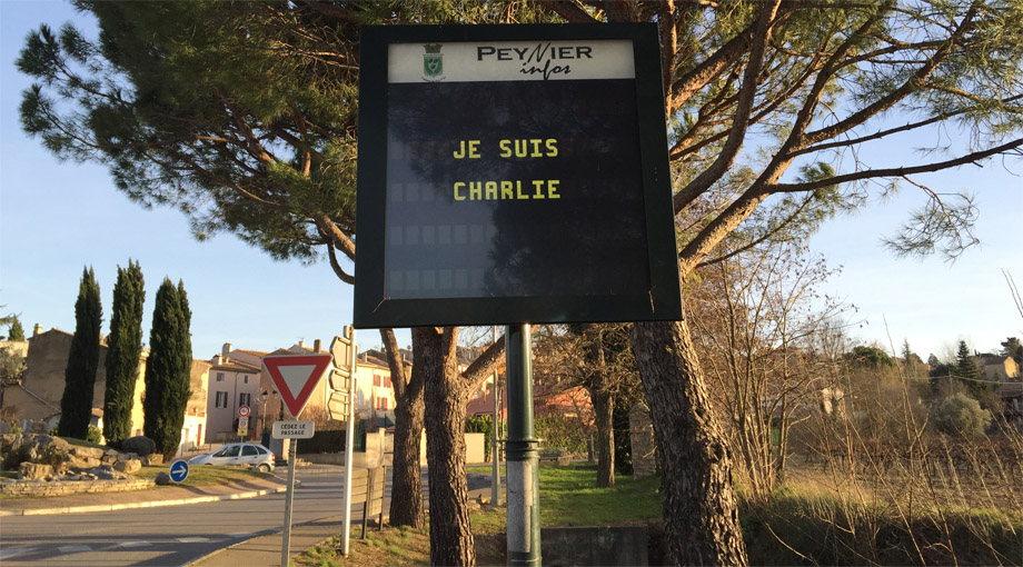 Rassemblement républicain d'hommage aux victimes des attentats dimanche à Peynier