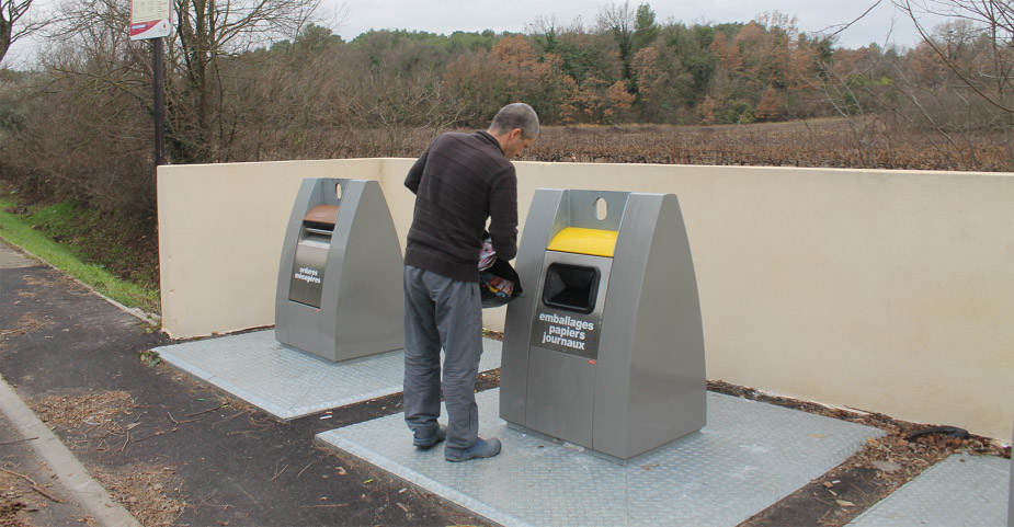 Modification du mode de collecte des déchets ménagers dans le centre historique du village