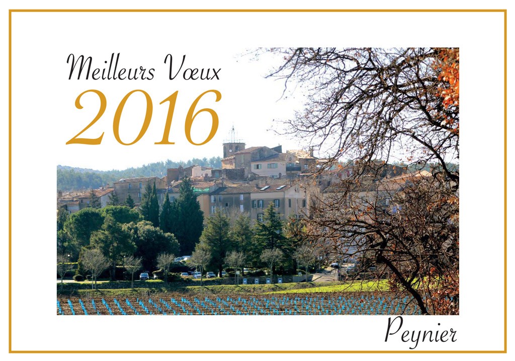 Carte de vœux 2016