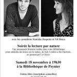 lecture par nature soiré