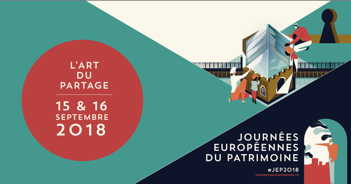 Journées européennes du patrimoine 2018 | 15 & 16 septembre 2018