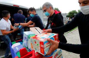 Collecte de denrées non périssables au profit des sinistrés des Alpes-Maritimes