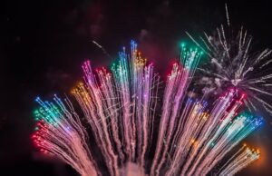 Feu d’artifice du nouvel an