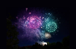 Feu d’artifice du nouvel an