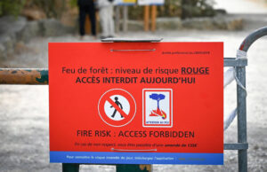 Risque d’incendies : massif forestier interdit au public mercredi