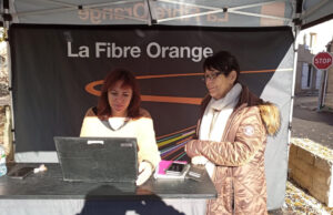 Transition numérique : un stand Fibre Orange à Peynier le vendredi 12 décembre