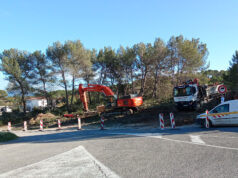 Le chantier du futur giratoire sur la RD56c à la Treille est lancé