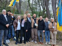 Peynier sous l’œil des caméras ukrainiennes : le Rocher des Ukrainiens, mémoire vivante d’un engagement oublié