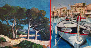 Exposition de peinture de Claude Bonnin