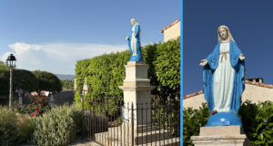 Inauguration et bénédiction de la statue de la Vierge